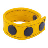 The Red Cockring en cuir Cocky Jaune
